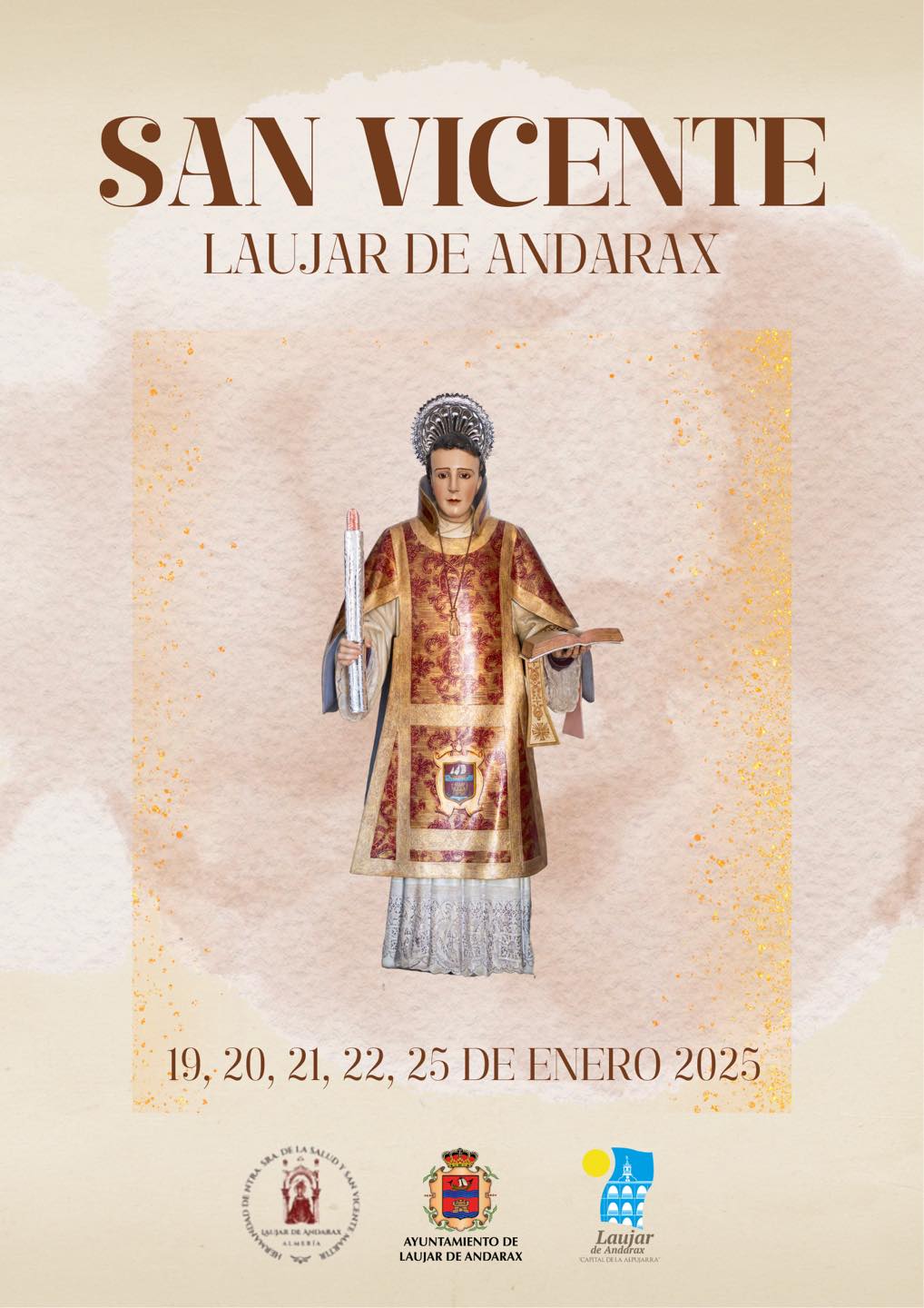 Fiestas patronales en honor de San Vicente mártir 2025 Láujar de Andarax